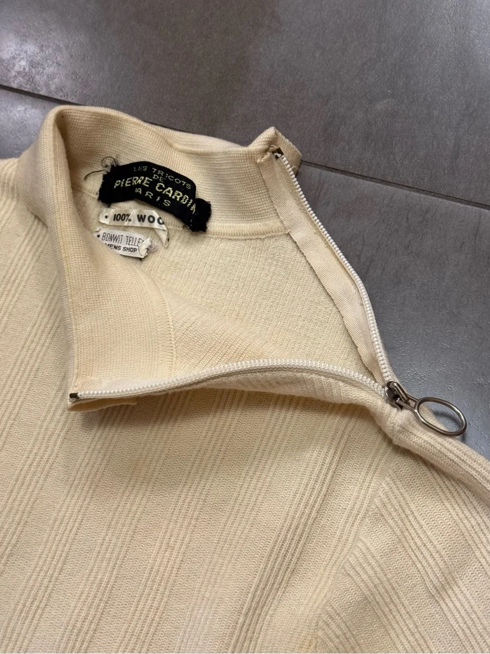 Pierre Cardin soft ribbed